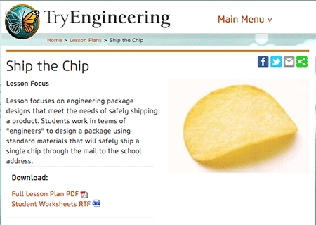 ship the chip activity