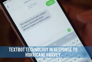 teen science cafes - hurricane harvey textbot