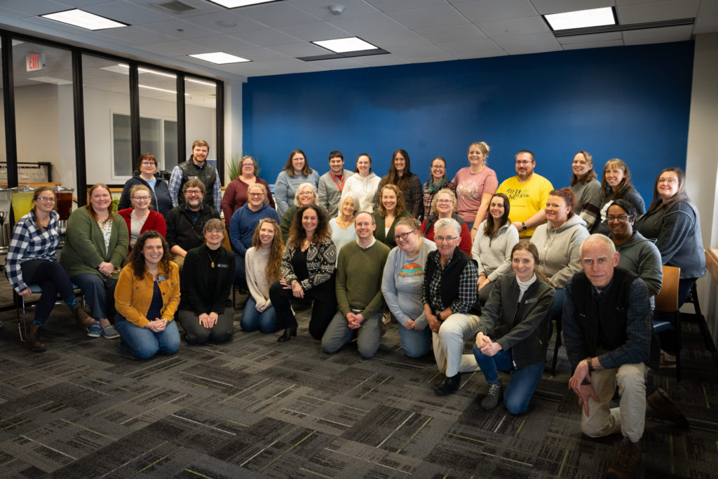 A photo of MMSA staff and educators at the Workforce Ready 2030 mid-year gathering in 2024.