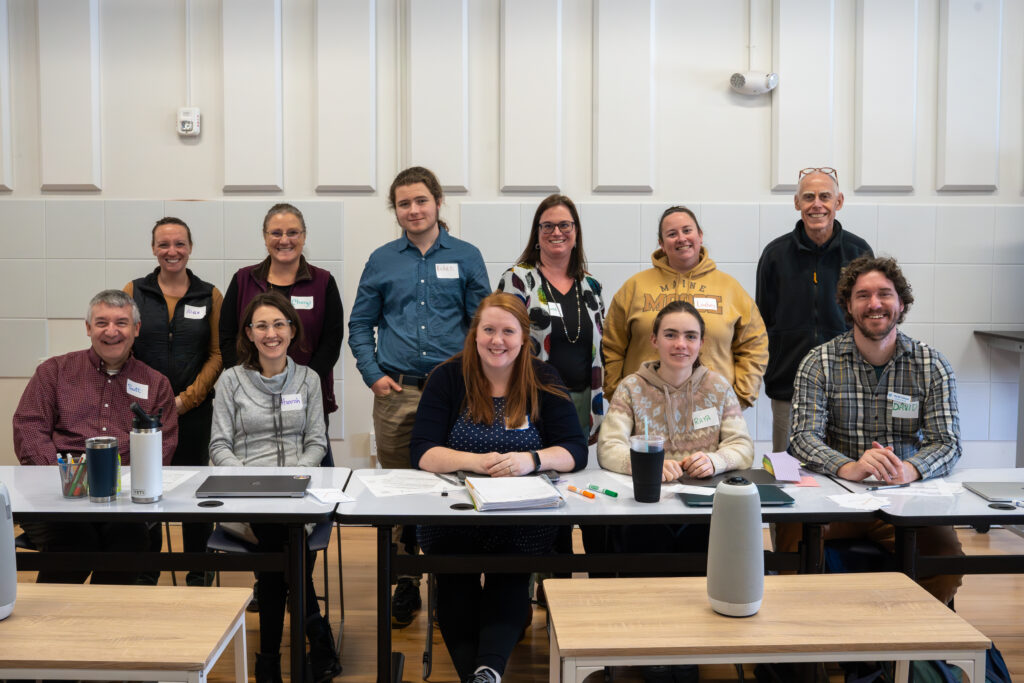 REF Design Team Members from Top Right to Bottom Left: Alex Brasili, Cheryl Tobey, Ruben Widmer, Laura Kuhl, Lindsey Bickford David Chase, Scott Valcourt, Hannah Lakin, Samantha Poll, Raya Luehman, David Gibson.