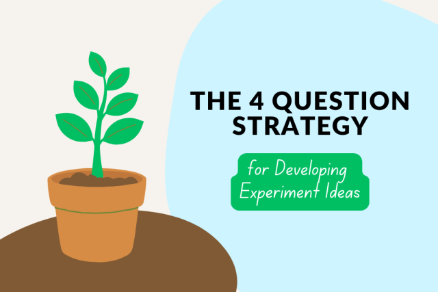 4 Simple Questions to Develop Doable Scientific Investigations